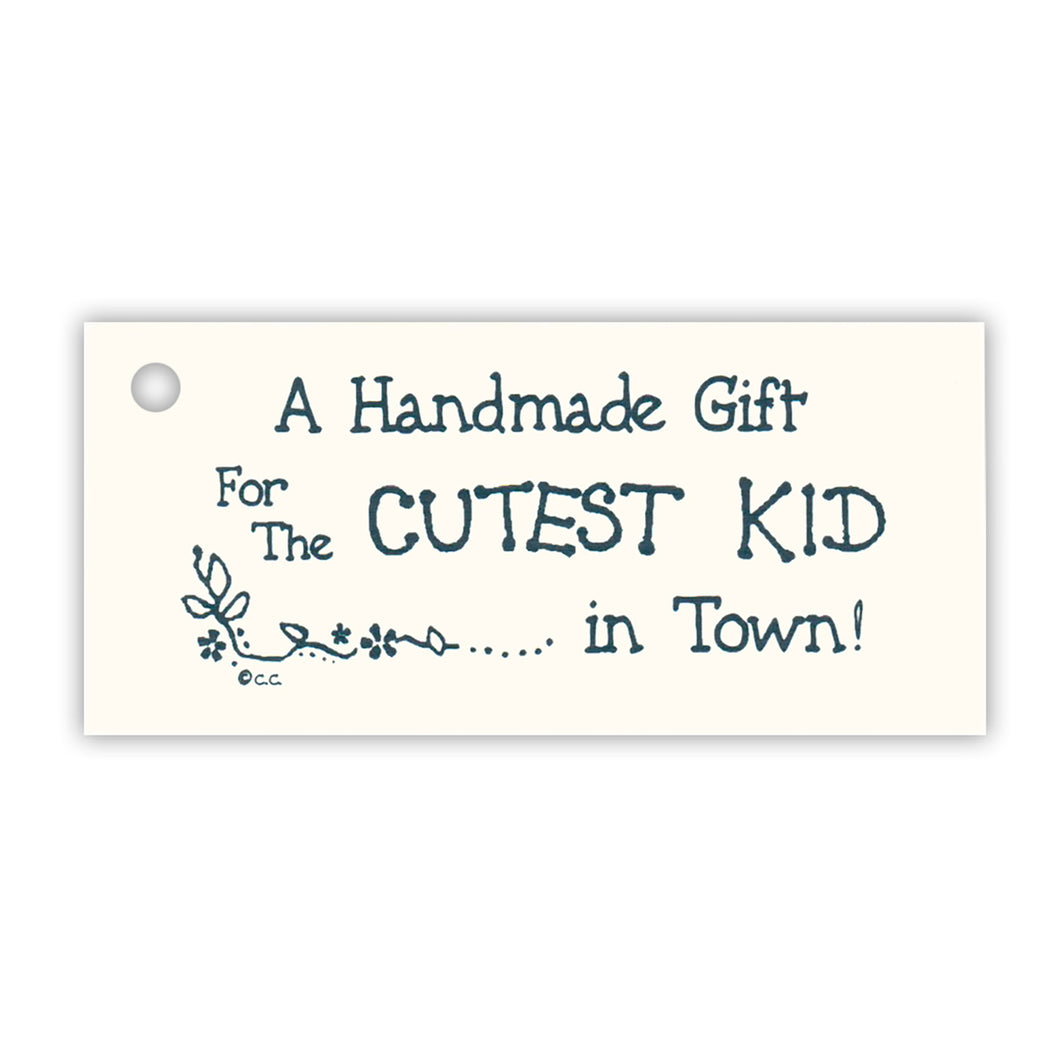 A Handmade Gift~ Cutest Kid Tag