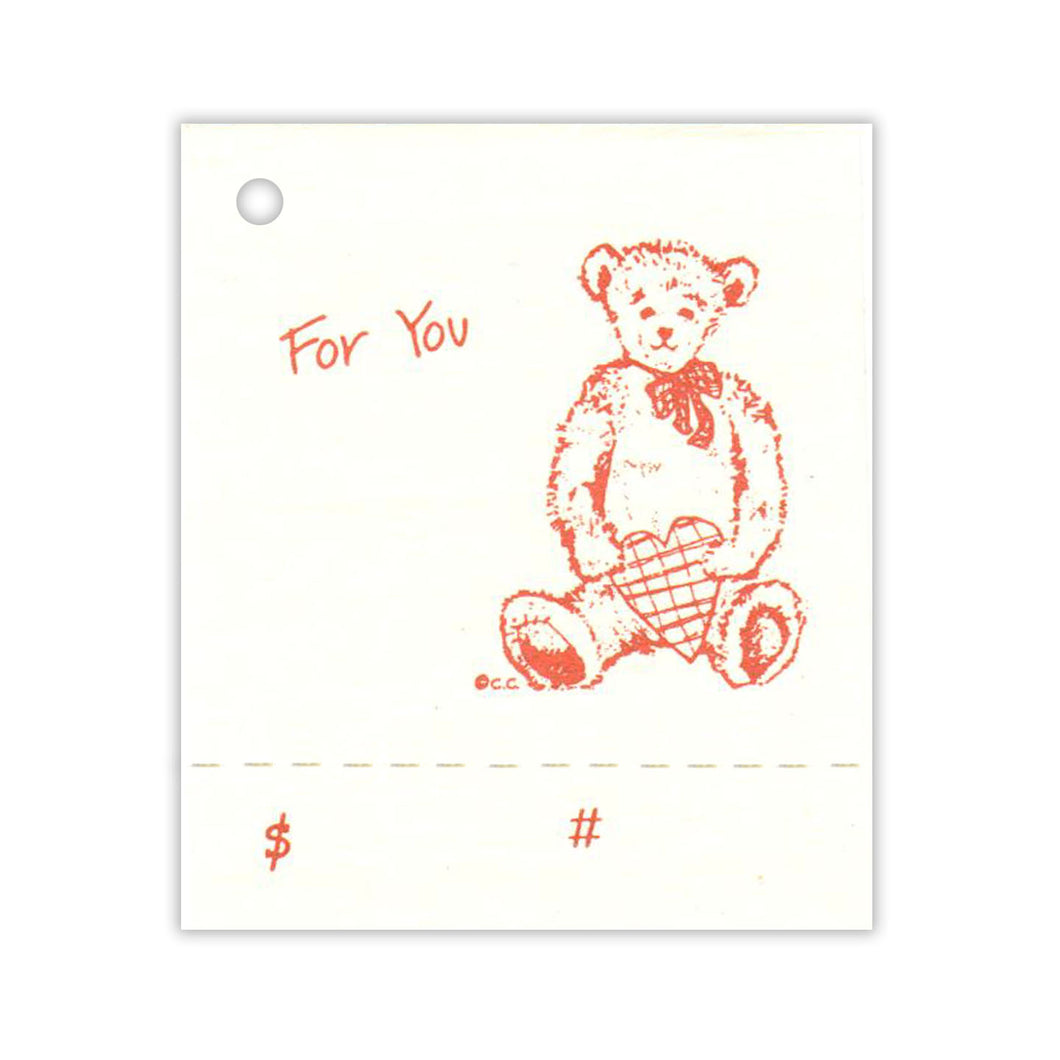 Teddy Bear For You Gift Tag
