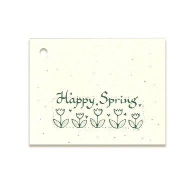 Happy Spring Tags