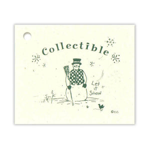 Snowman Tag for Collectibles